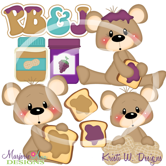 Franklin-PB & J SVG Cutting Files Includes Clipart - Click Image to Close